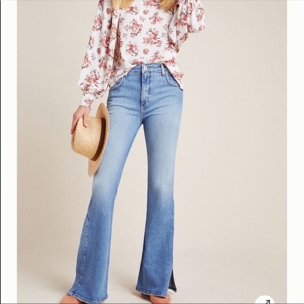 Anthropologie Pilcro Ultra High Rise Bootcut Jeans